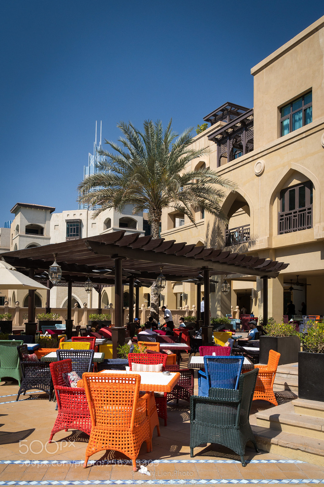 Sony a6500 sample photo. Dubai patios photography