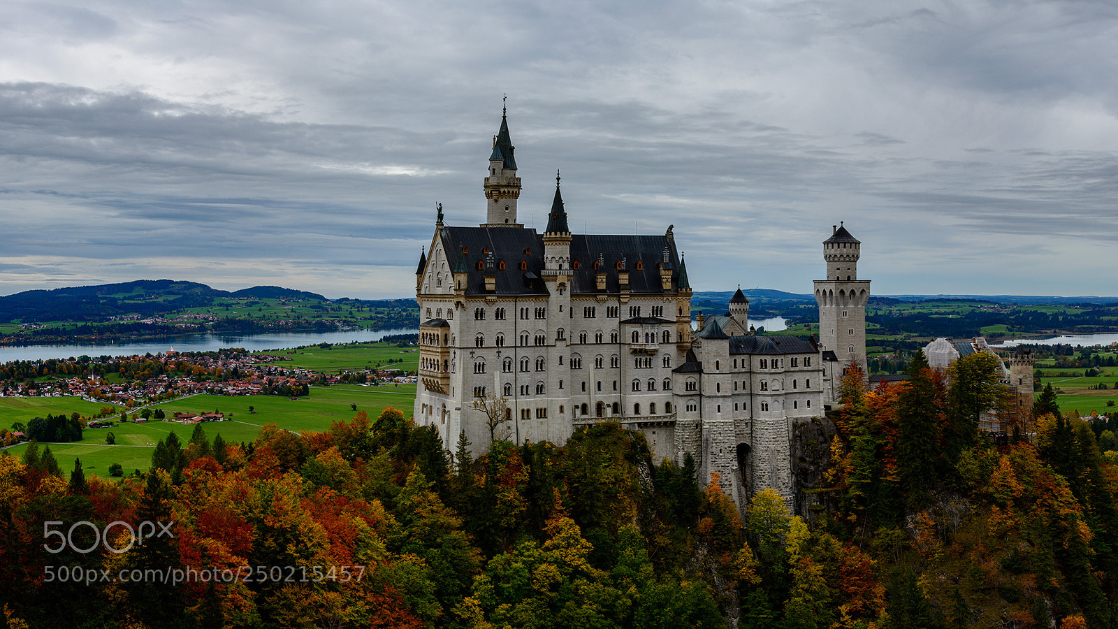 Nikon D5200 sample photo. Neuschwanstein photography