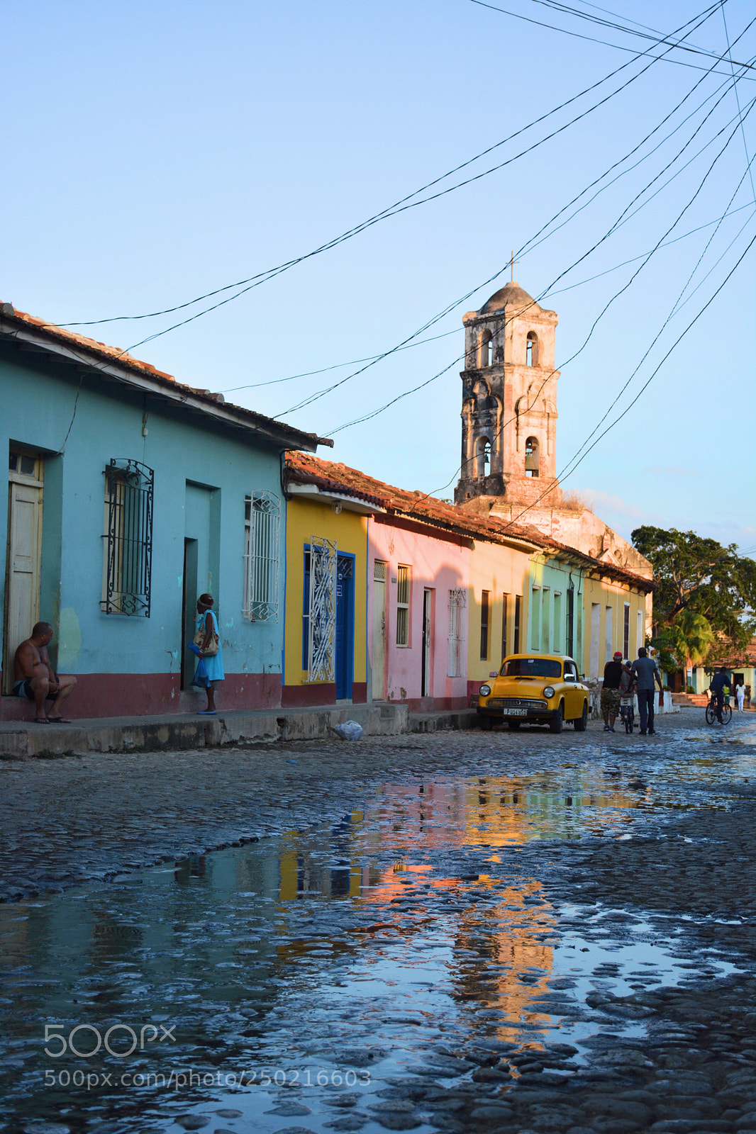 Nikon D7100 sample photo. Trinidad in puddle photography