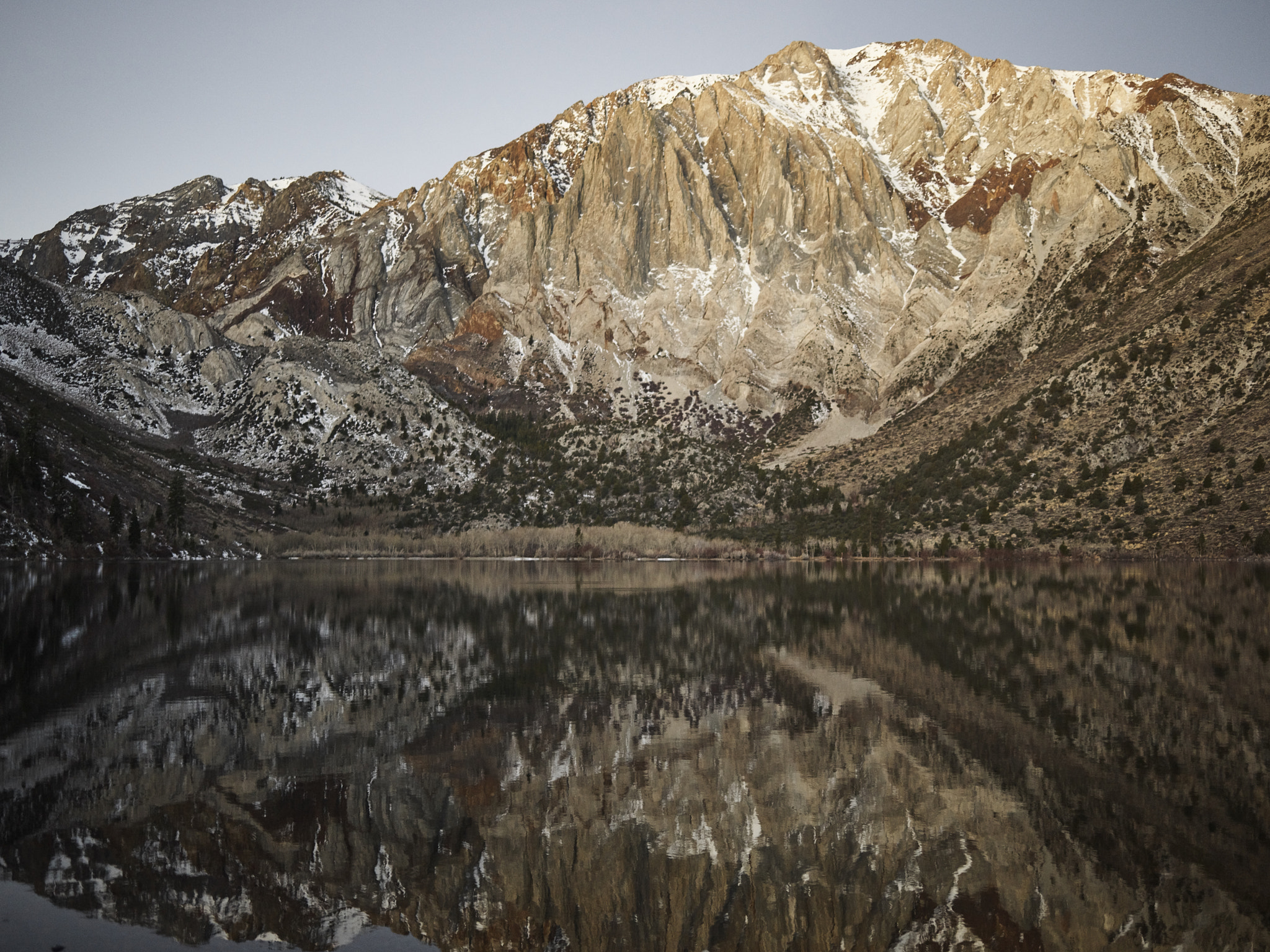 Phase One IQ3 100MP Trichr sample photo. Convict lake photography