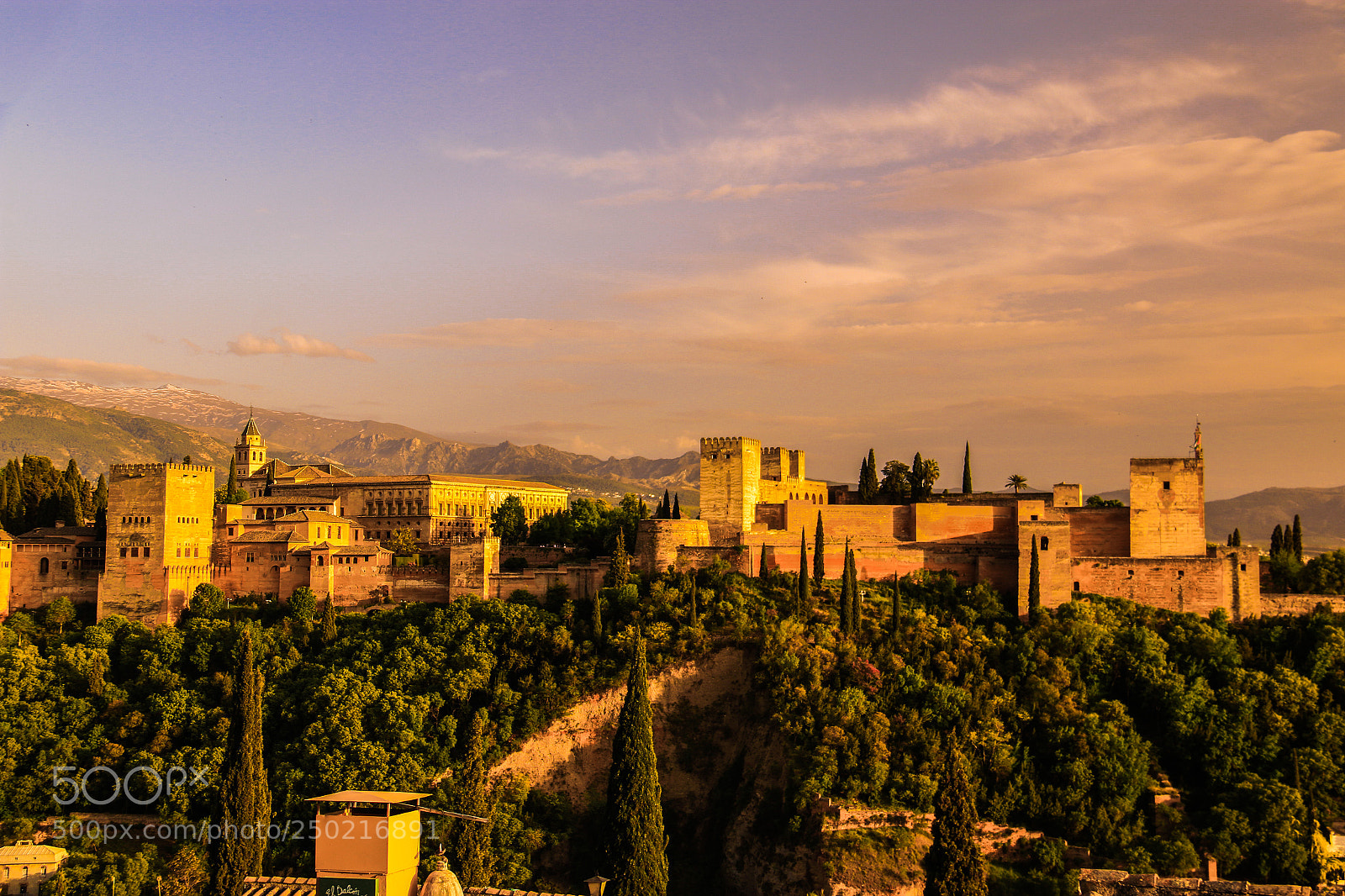 Canon EOS 70D sample photo. The alhambra in granada photography