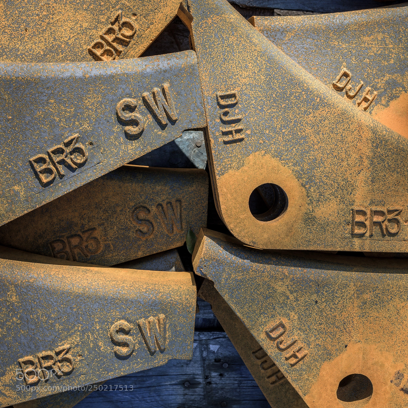 Nikon D810 sample photo. Railway bric a brac photography