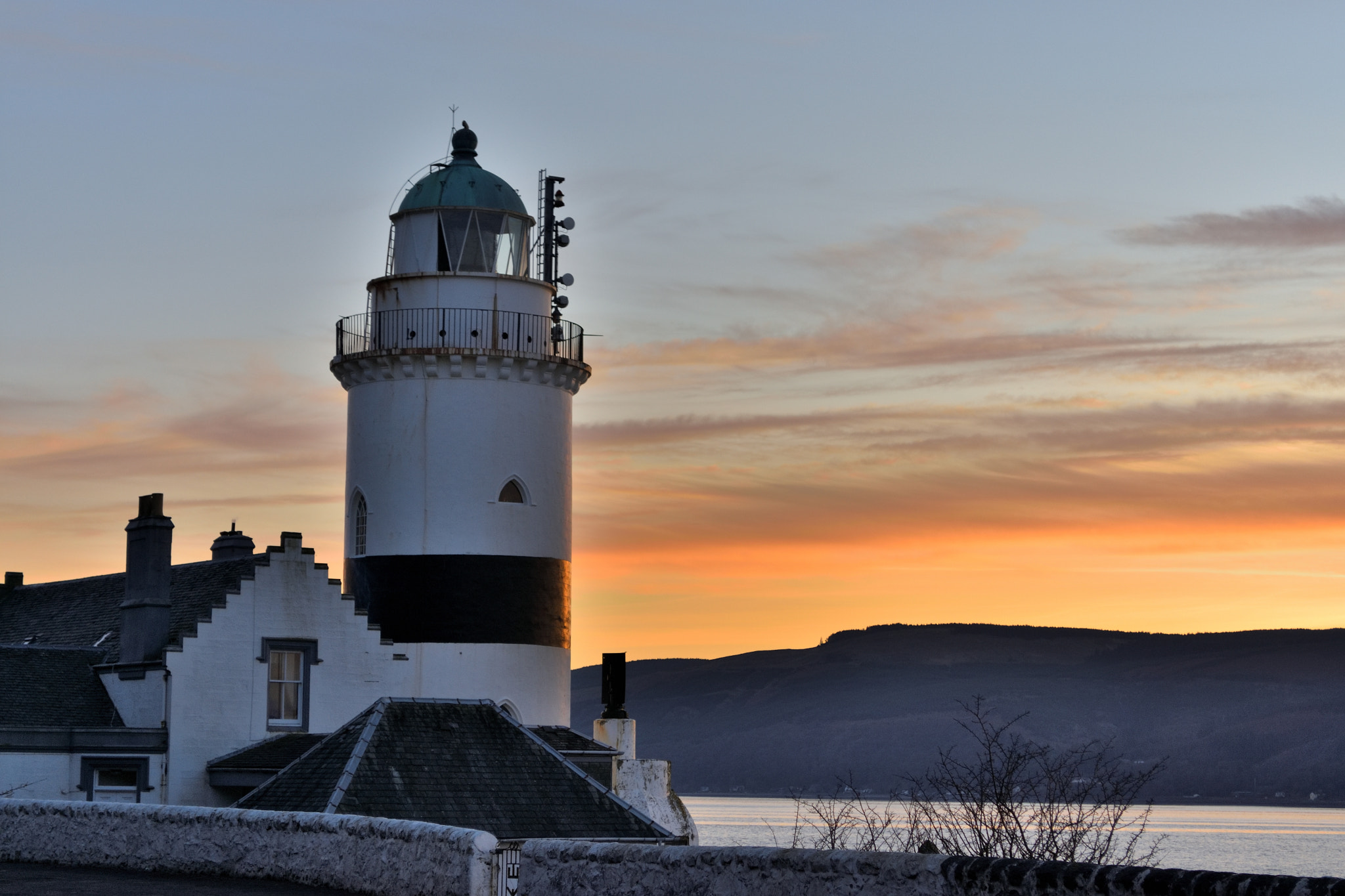 Nikon D3400 sample photo. Cloch lighthouse photography