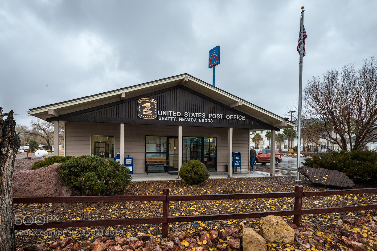 Nikon D800 sample photo. Beatty nevada post office photography