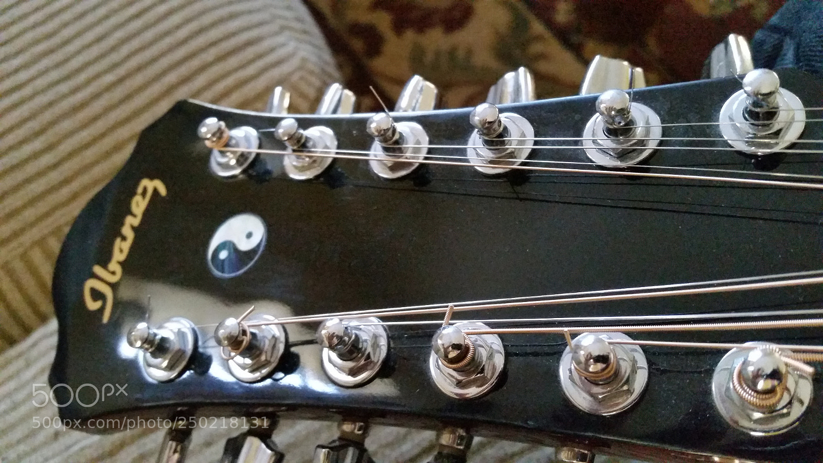 Samsung Galaxy S5 sample photo. Ibanez 12 string photography