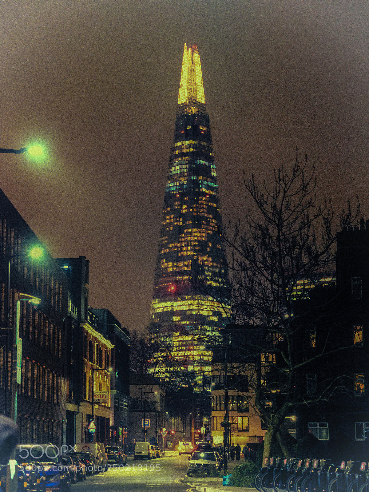 Olympus OM-D E-M5 II sample photo. The shard, london photography