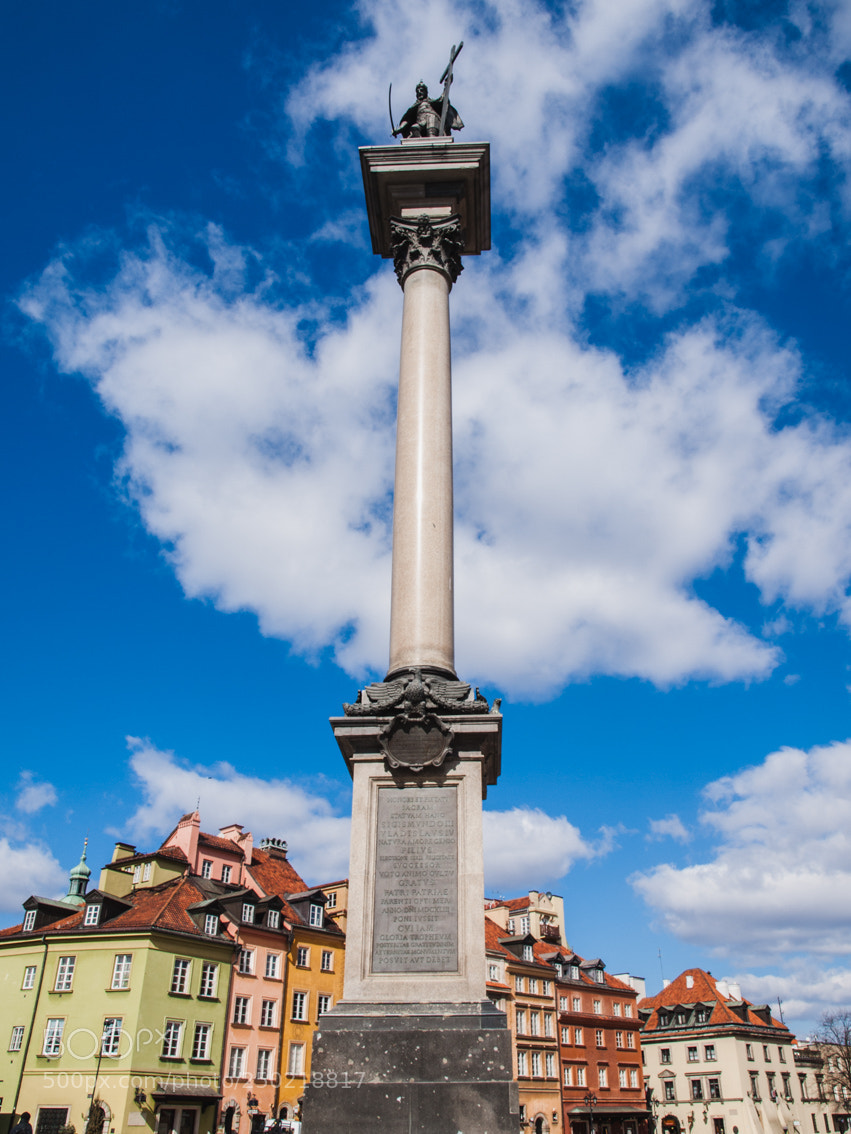 Olympus E-510 (EVOLT E-510) sample photo. King zygmunt's column photography