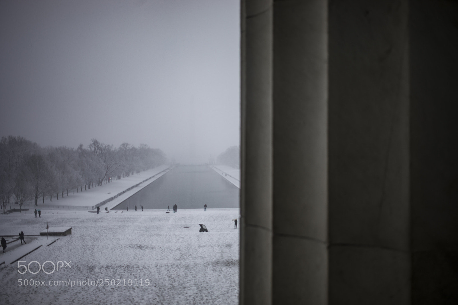 Canon EOS 5D Mark IV sample photo. Snow day in dc photography