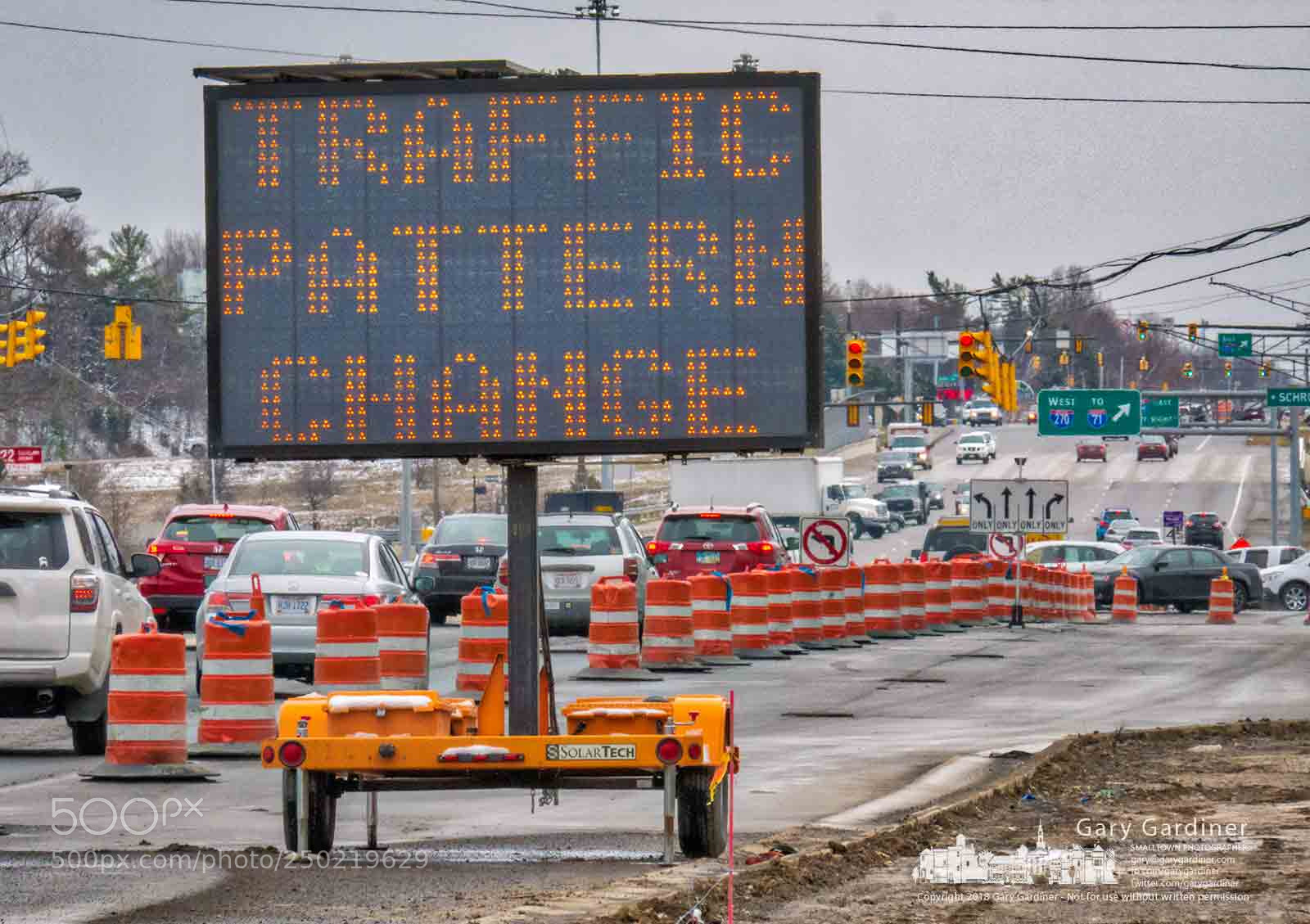 Panasonic Lumix DMC-G85 (Lumix DMC-G80) sample photo. Cleveland at schrock traffic photography