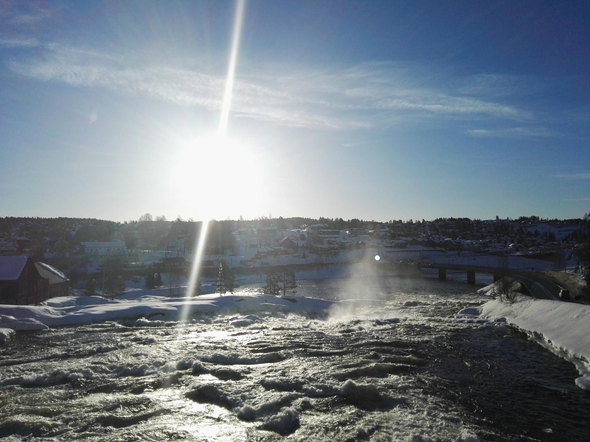 HUAWEI P8 sample photo. Numedalslågen photography