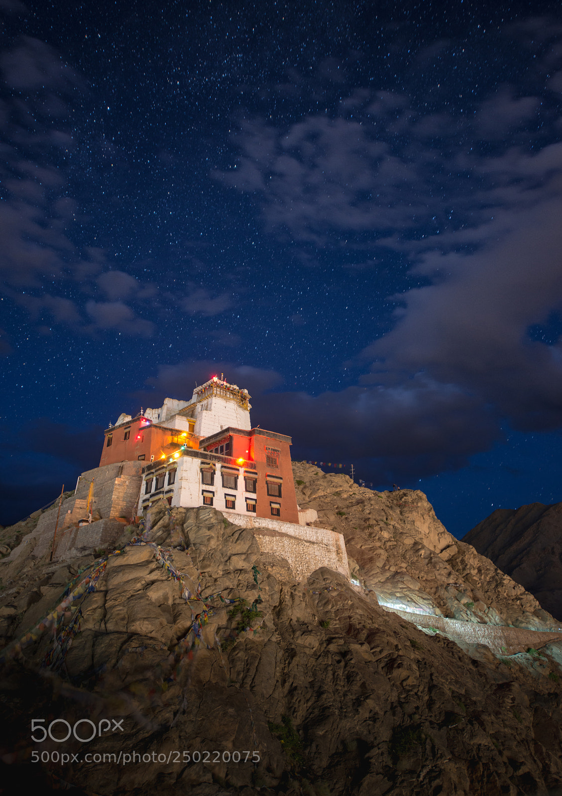 Nikon D800 sample photo. Namgyal tsemo monastery photography