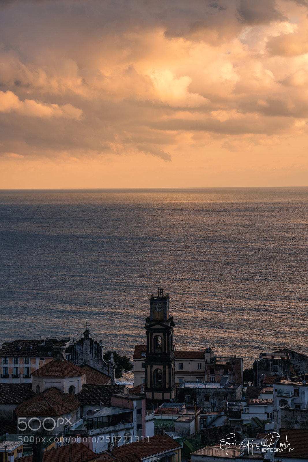 Sony a7R II sample photo. Dusk orange photography