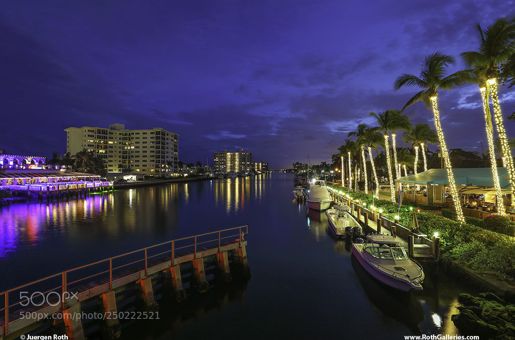 Canon EOS 5D Mark IV sample photo. Delray beach nightlife photography