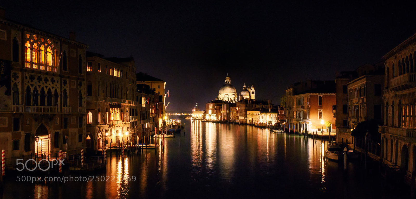 Nikon D810 sample photo. Venice by night photography