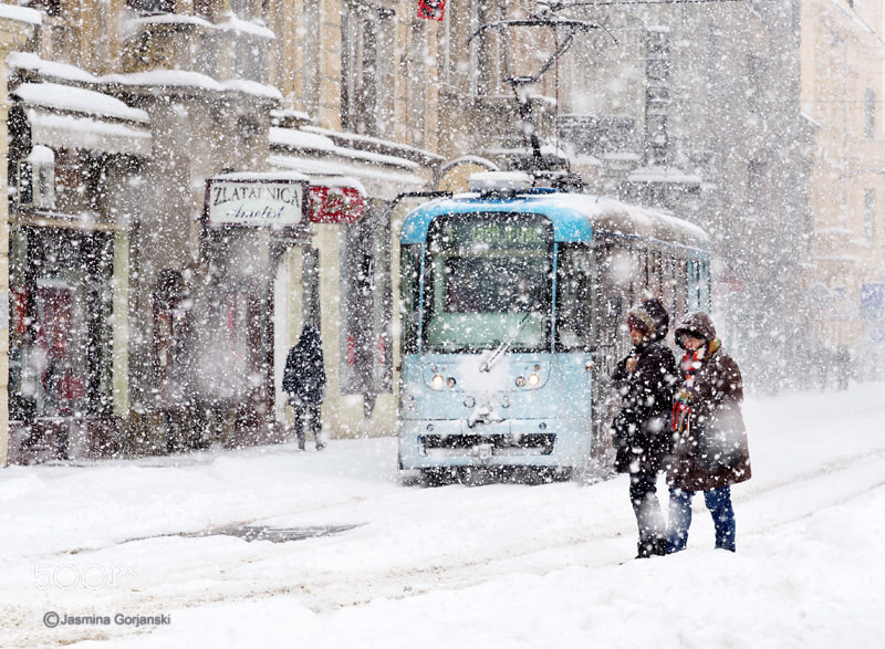 Olympus OM-D E-M1 Mark II sample photo. Blizzard in in the photography