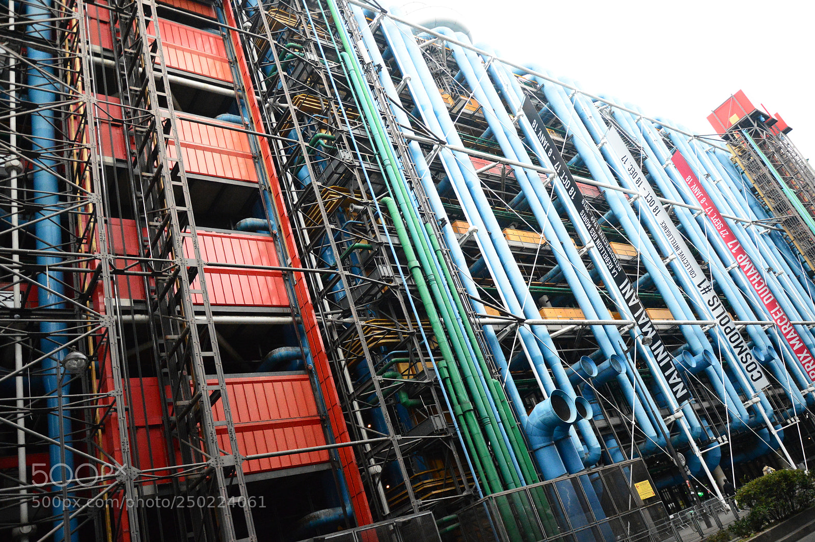 Nikon D3200 sample photo. Centre pompidou photography
