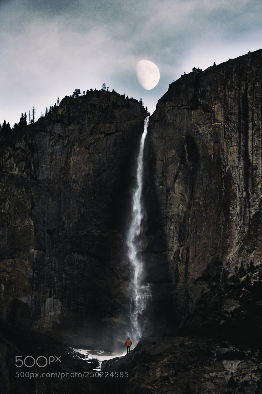 Sony a6000 sample photo. Yosemite upper falls photography