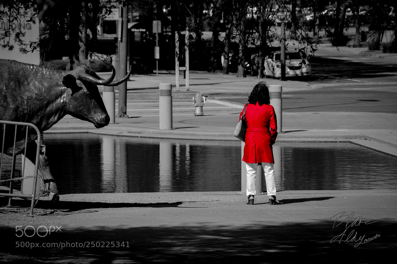 Nikon D3200 sample photo. Lady in red photography