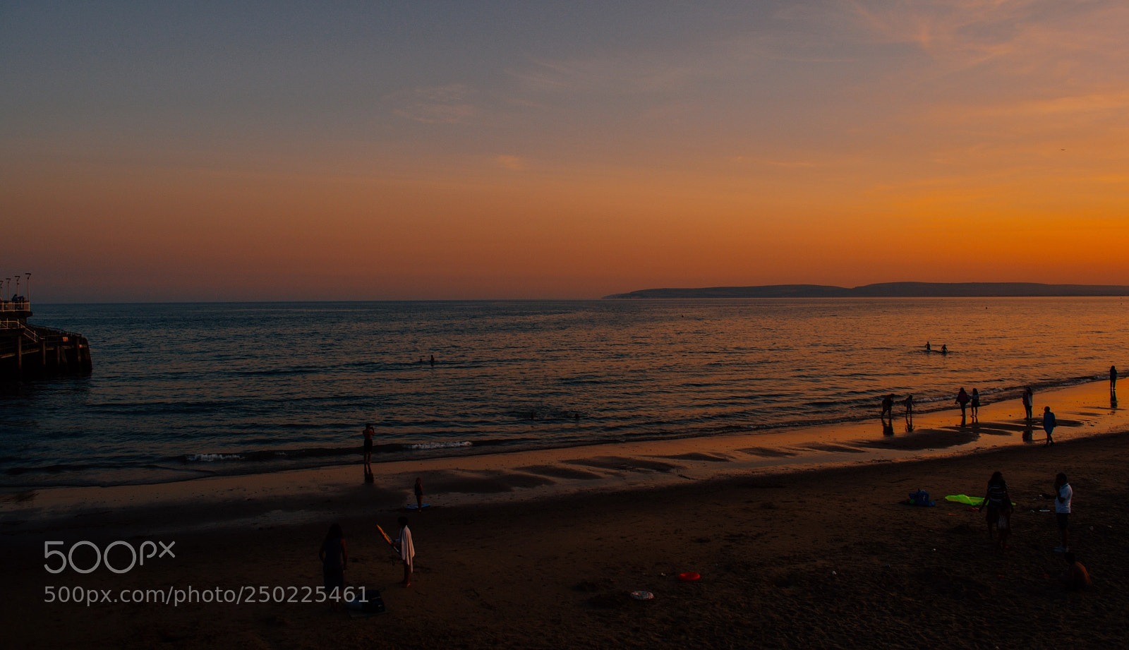Nikon D5200 sample photo. Evening in bournemouth photography