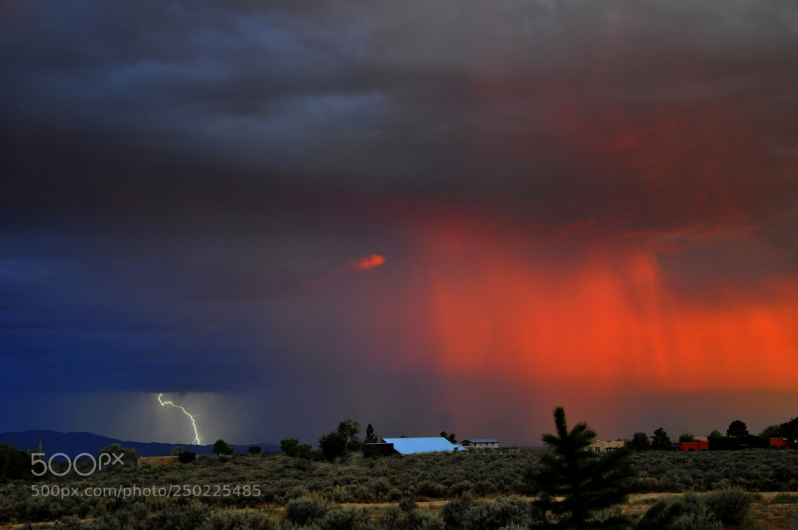 Nikon D90 sample photo. Lightening and sunset photography
