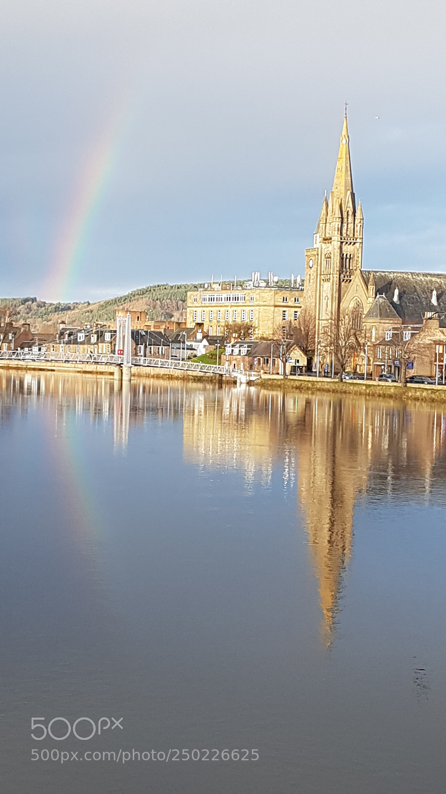 Samsung Galaxy S7 Edge sample photo. Inverness city scotland photography
