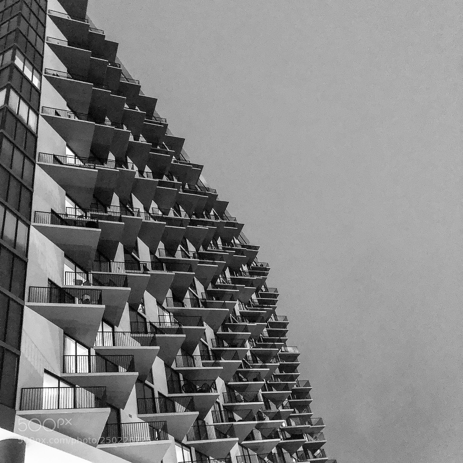 Apple iPhone 8 Plus sample photo. 5300, triangle balconies... photography