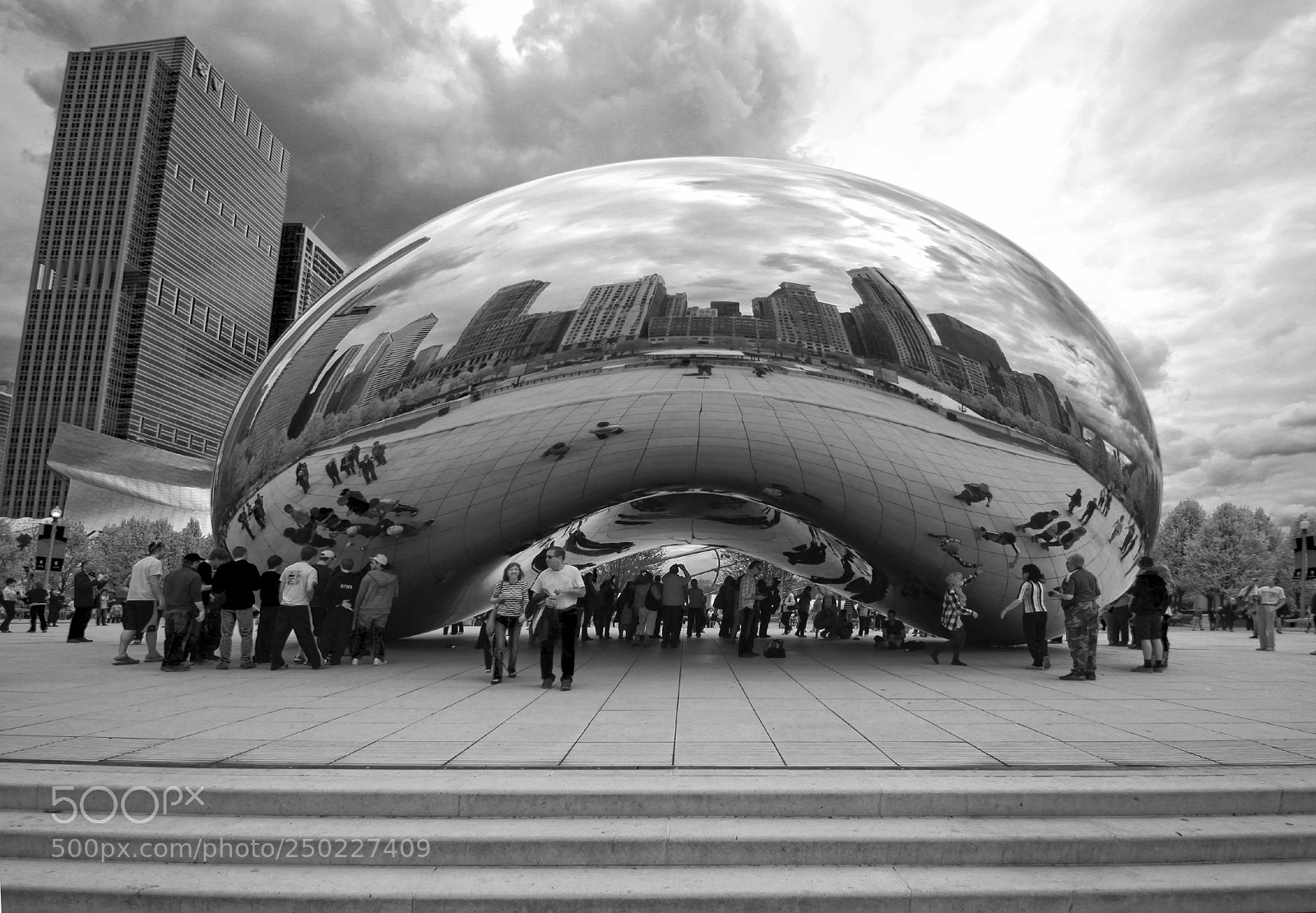 Canon EOS 50D sample photo. The cloud gate on photography