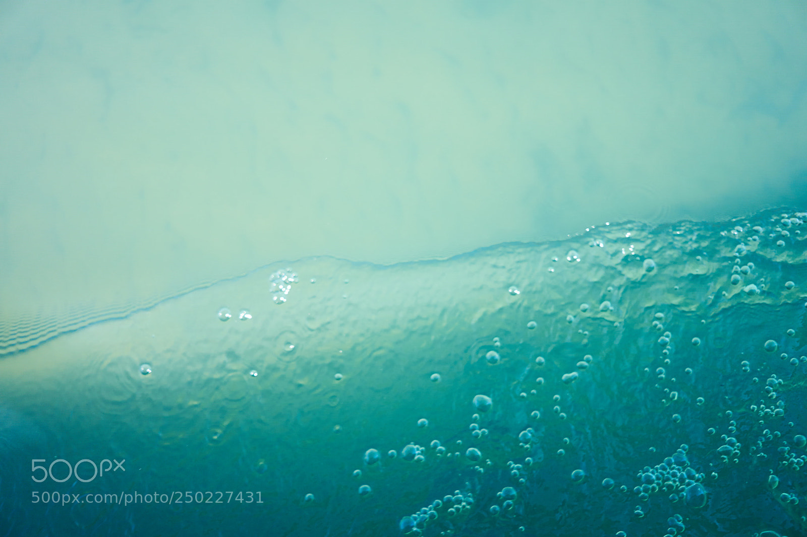Sony a6000 sample photo. Turquoise water bubble photography