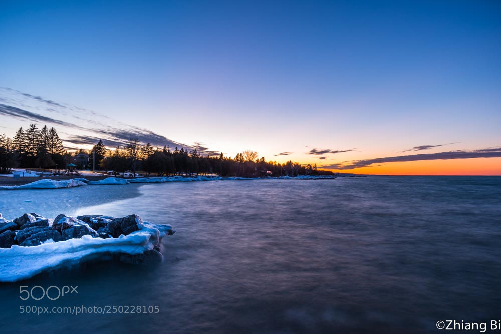 Nikon D610 sample photo. Lake huron photography