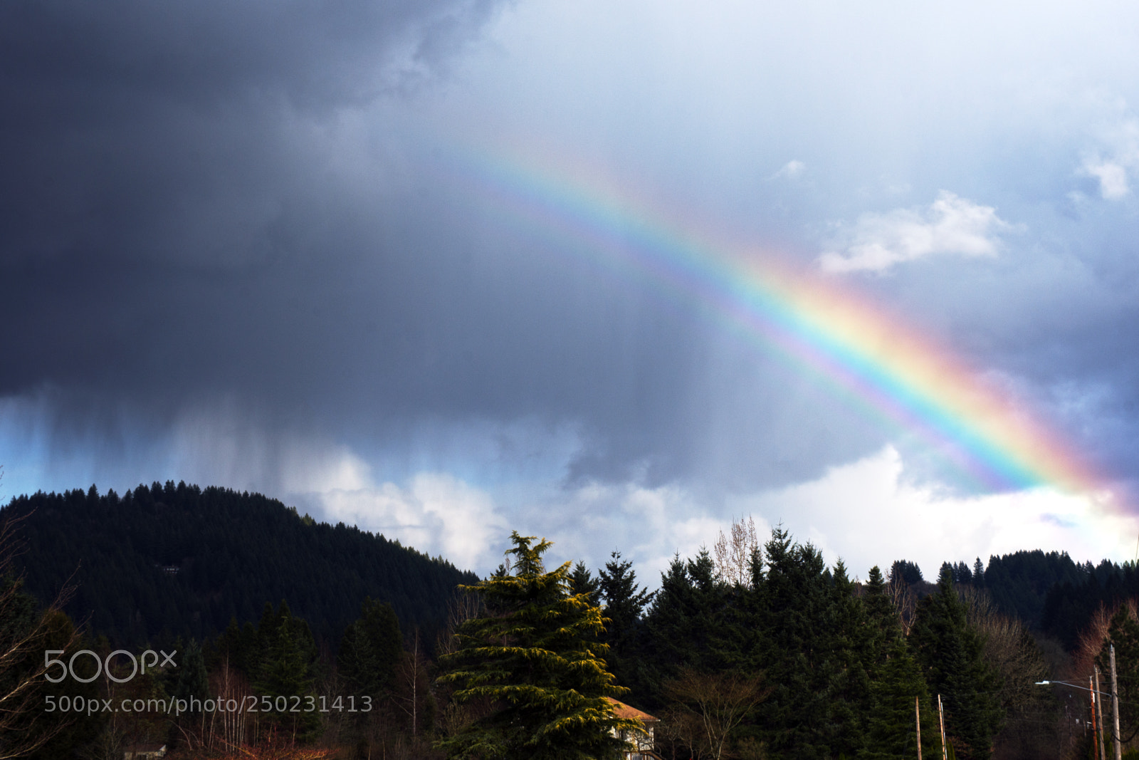 Nikon D7200 sample photo. End of the rainbow photography