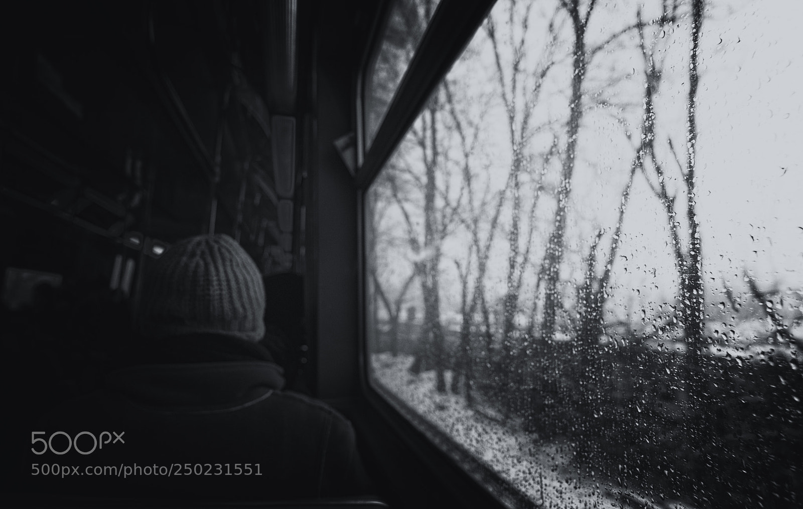 Nikon D5500 sample photo. Train ride photography