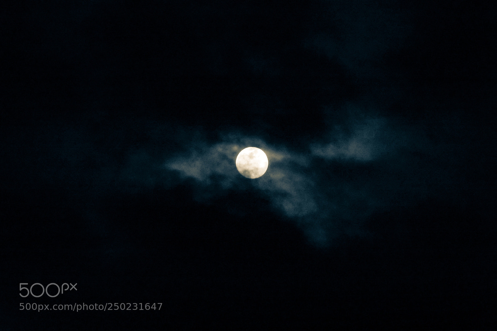 Nikon D7200 sample photo. Peek a boo moon photography
