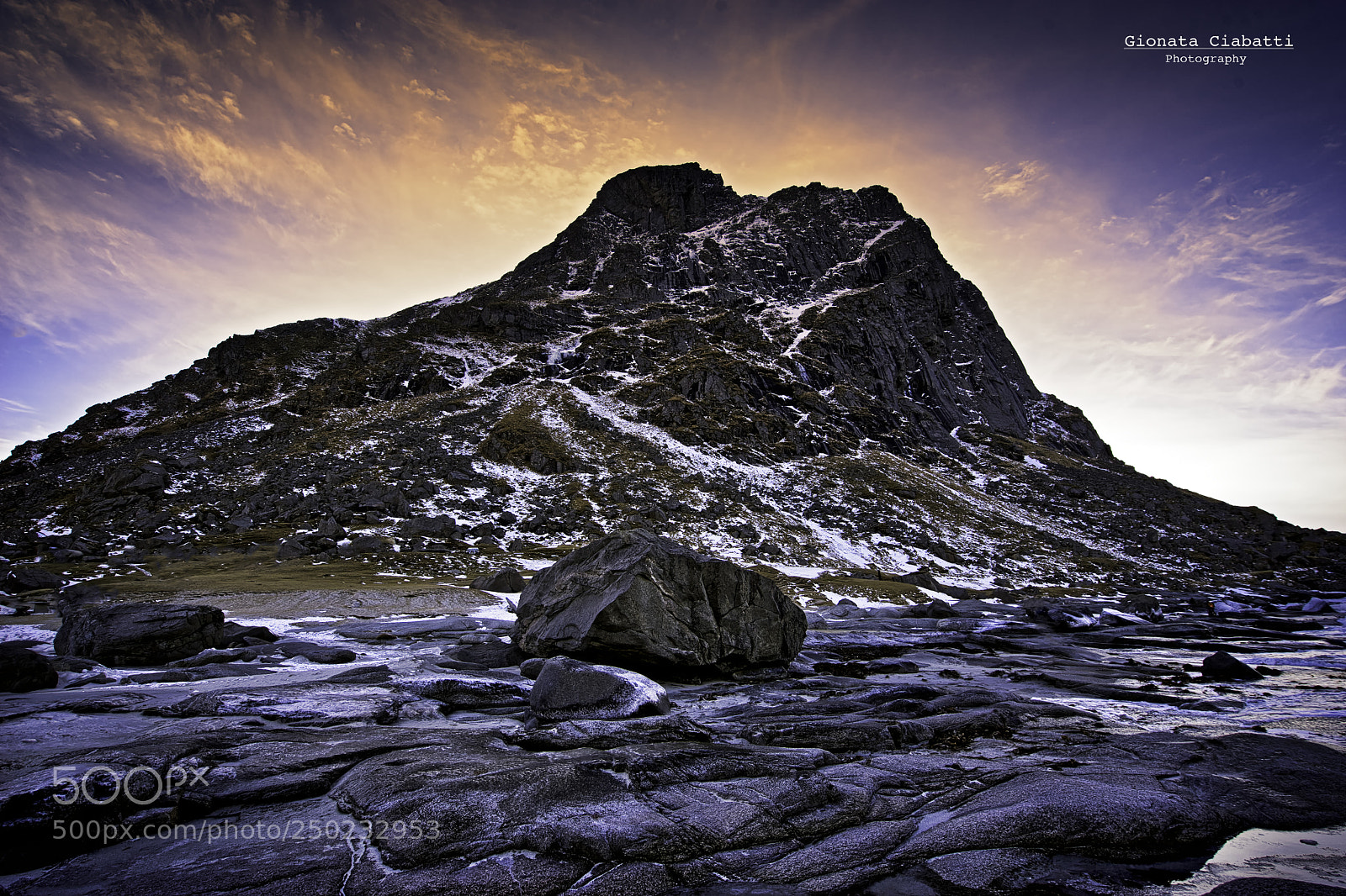 Sony a7 II sample photo. Big black mountain photography