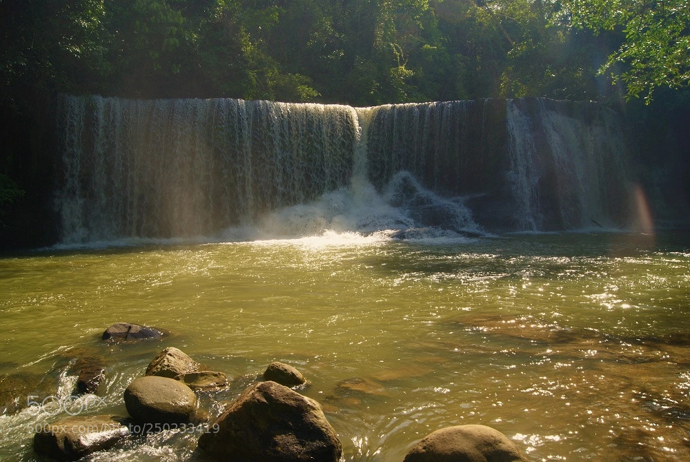Sony Alpha DSLR-A230 sample photo. Cascada llanera photography