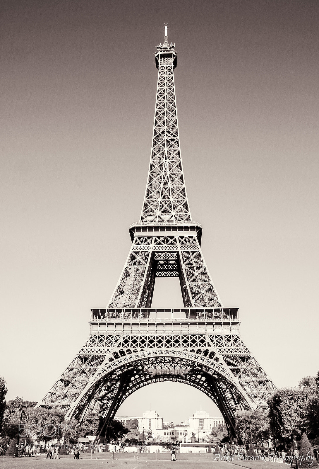 Canon EOS 500D (EOS Rebel T1i / EOS Kiss X3) sample photo. Eiffel tower photography