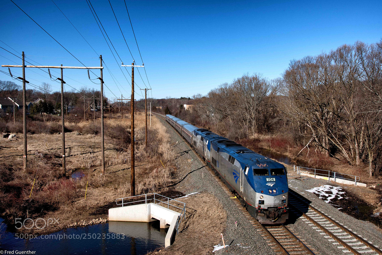 Nikon D810 sample photo. Amtrak vermonter newington photography