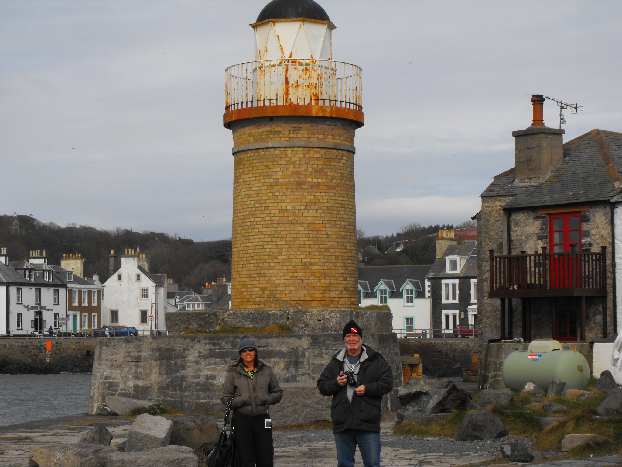 Fujifilm FinePix S1000fd sample photo. Portpatrick, scotland photography