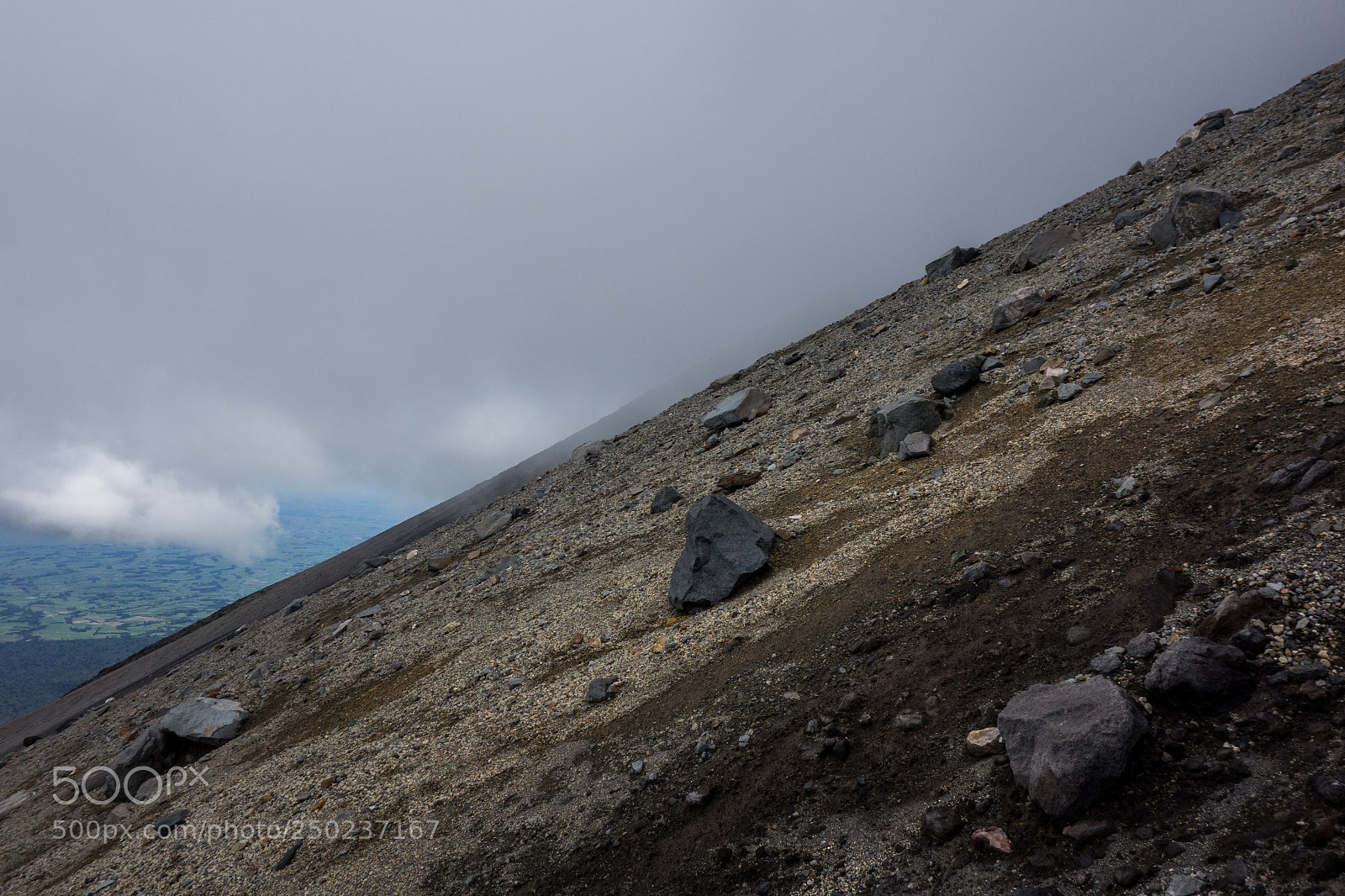Sony Cyber-shot DSC-RX100 sample photo. Volcanic slope photography