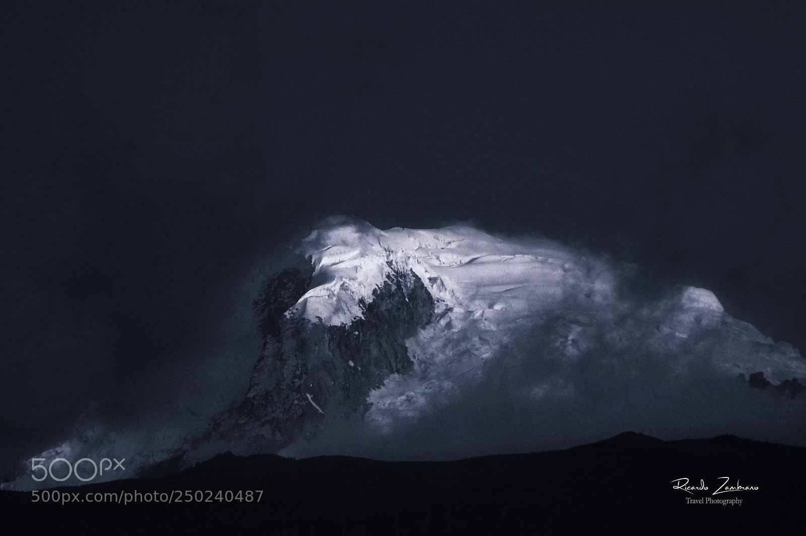 Nikon D300 sample photo. Volcan cayambe photography