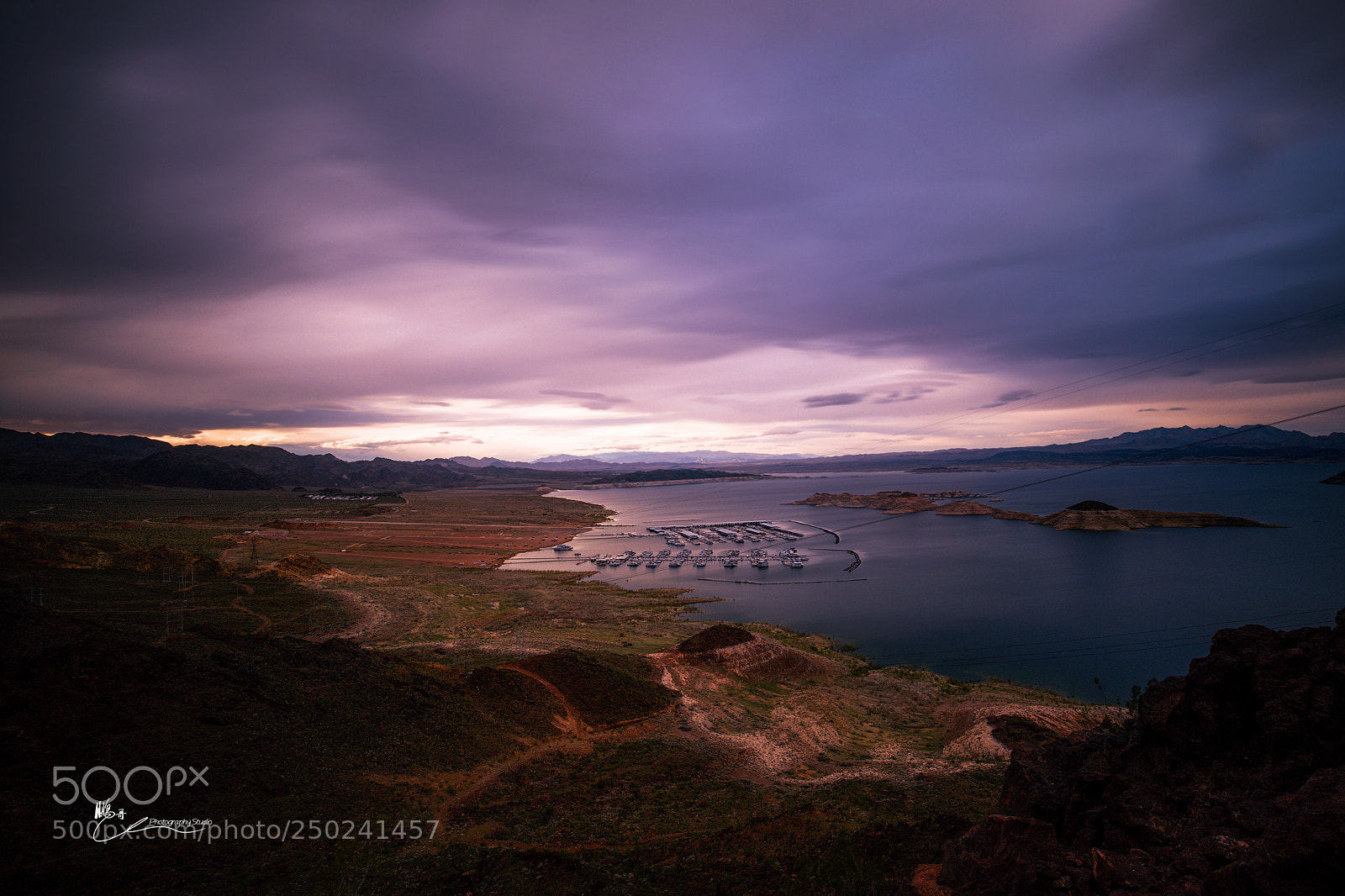 Canon EOS 6D Mark II sample photo. Las vegaslake mead sunset photography