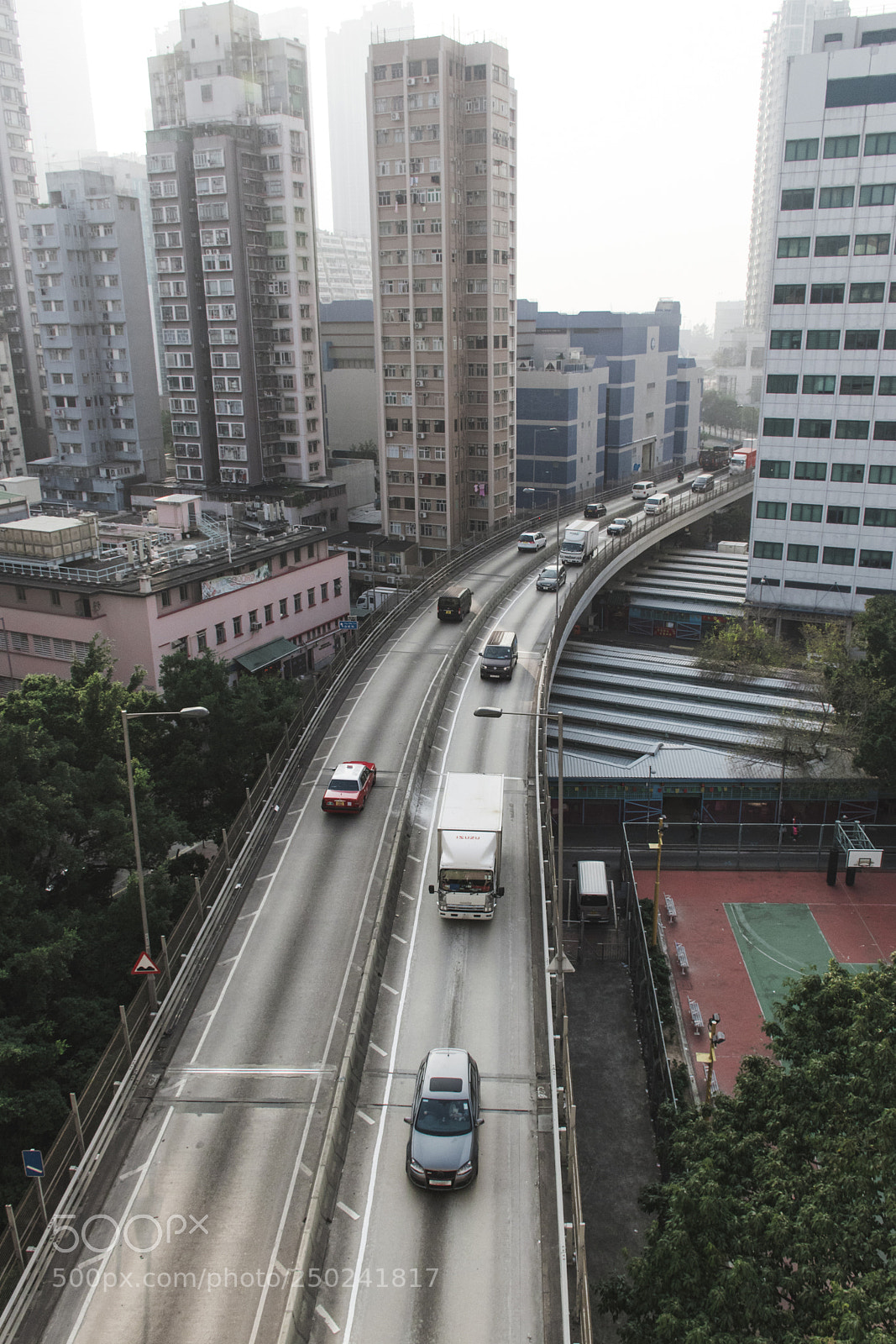 Nikon D5600 sample photo. Highway in hong kong photography