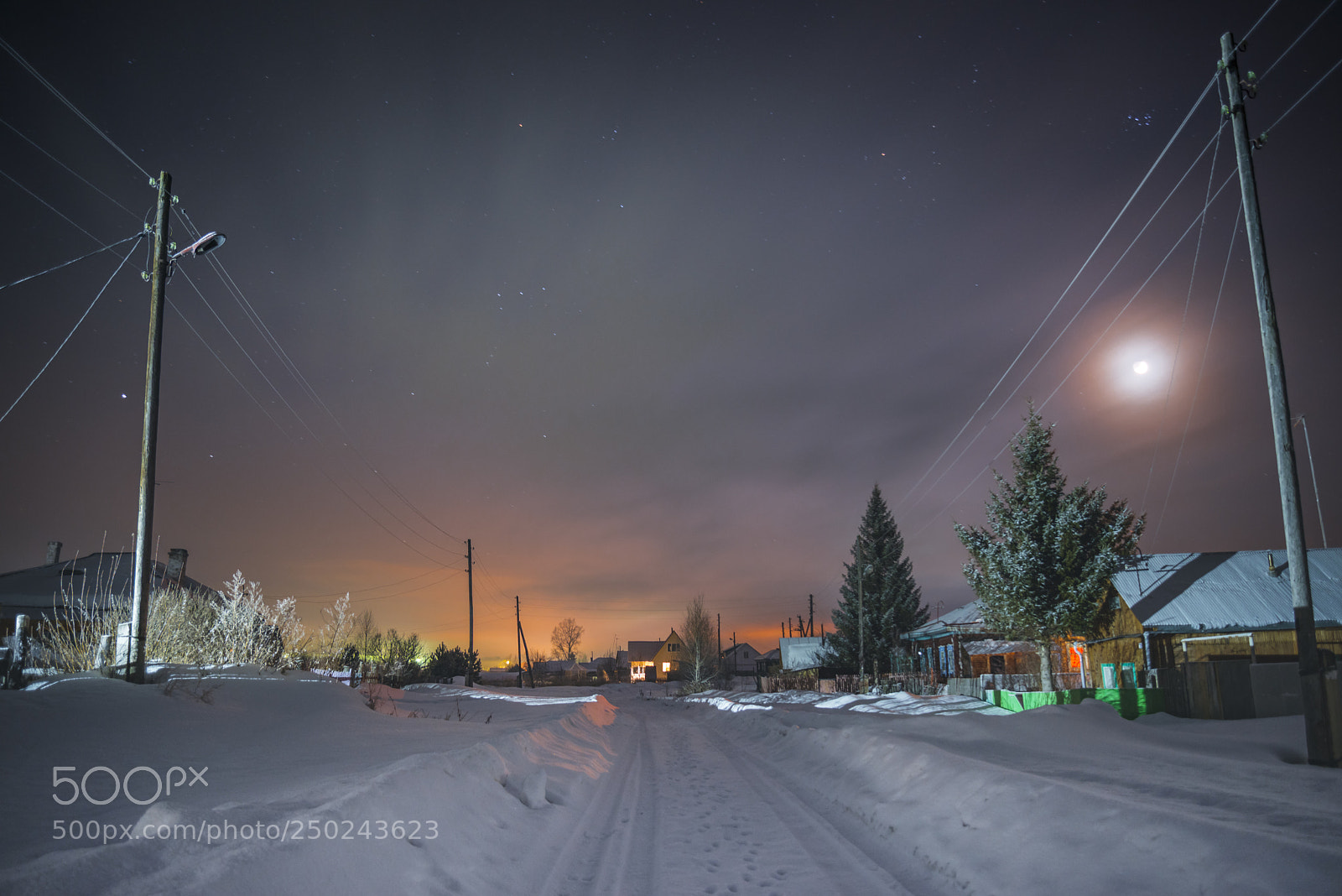 Nikon D610 sample photo. The night in the photography