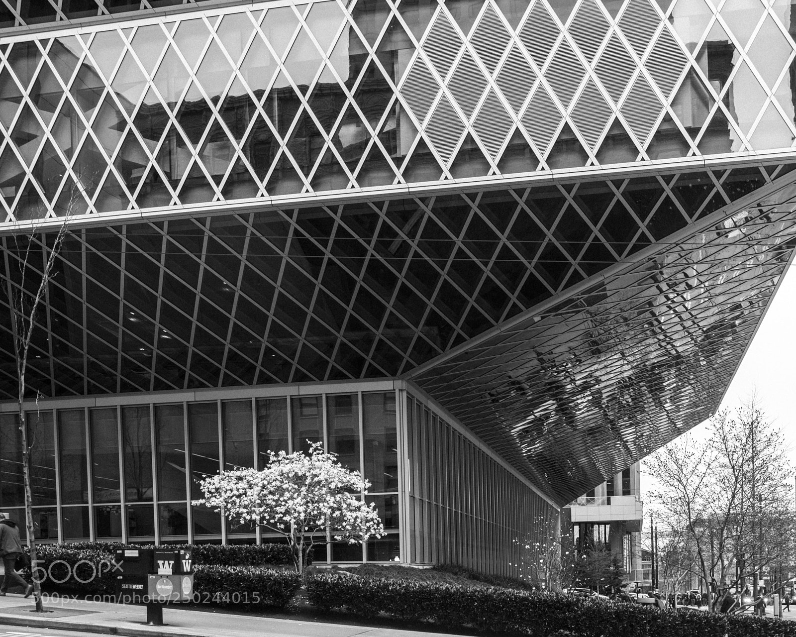 Leica Q (Typ 116) sample photo. Seattle public library photography