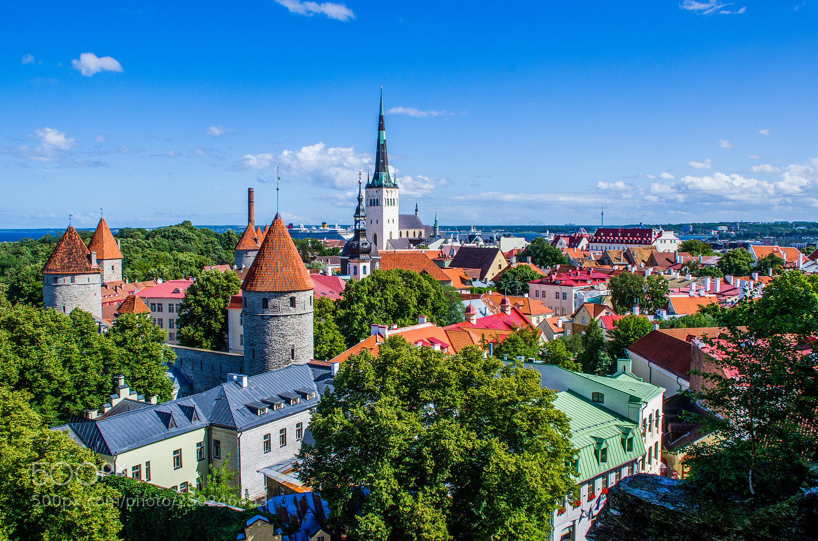 Nikon D7000 sample photo. Tallinn summer photography