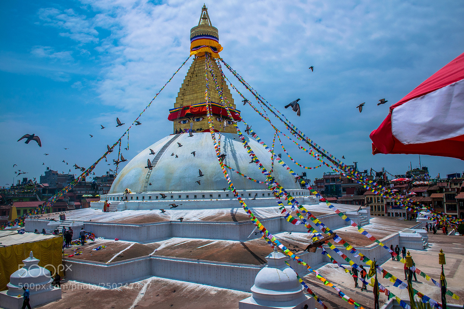 Nikon D5300 sample photo. Baudhanath stupa photography