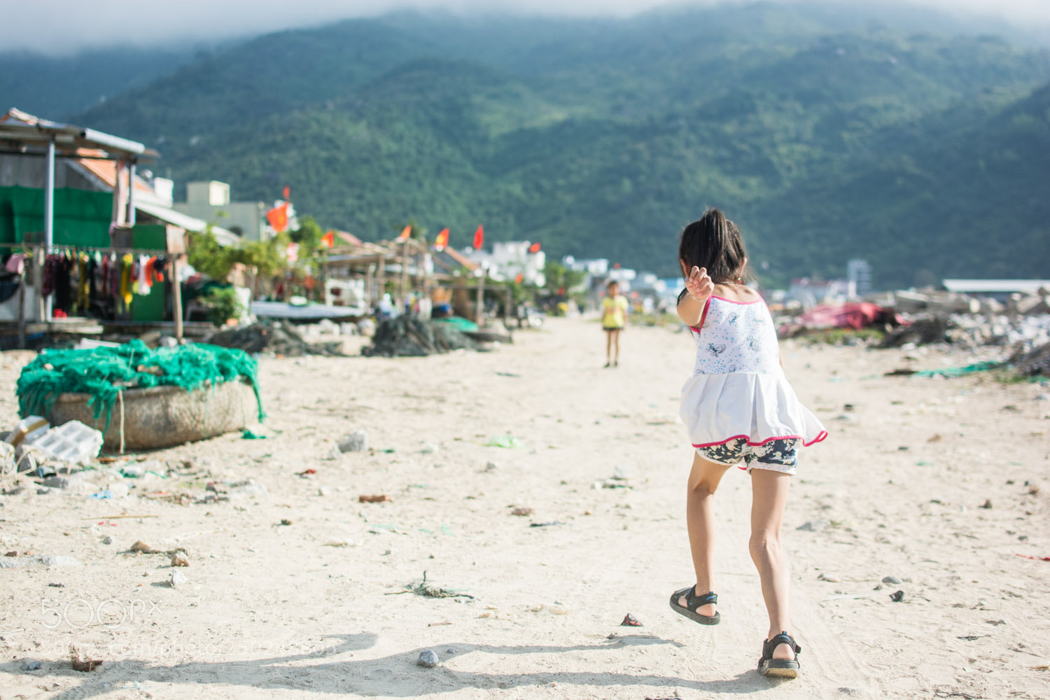 Nikon D5200 sample photo. Fishing village friends photography