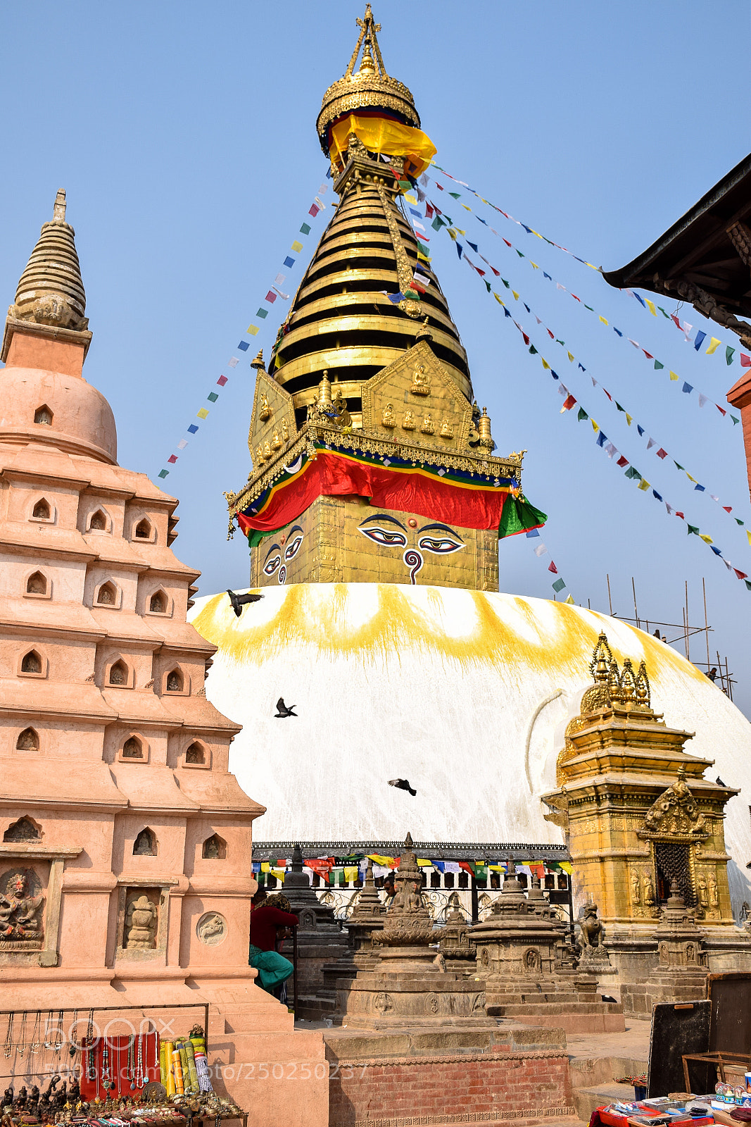 Nikon D5300 sample photo. Swayambhunath temple photography