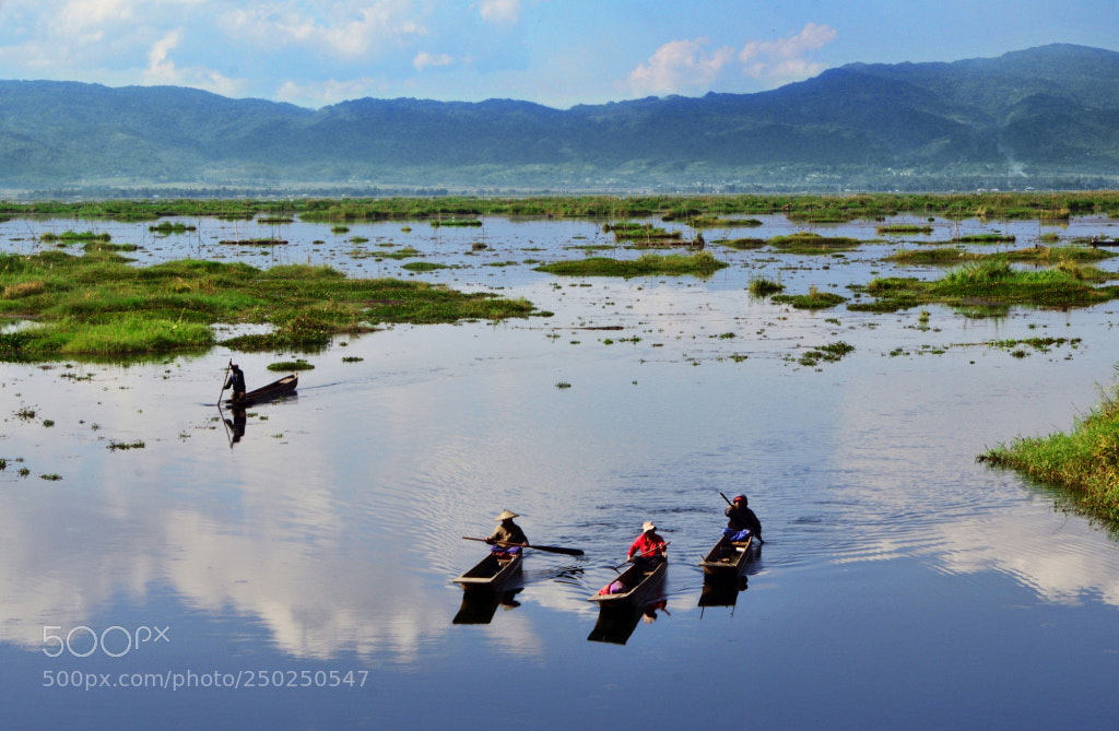 Nikon D7000 sample photo. Loktak lake... photography