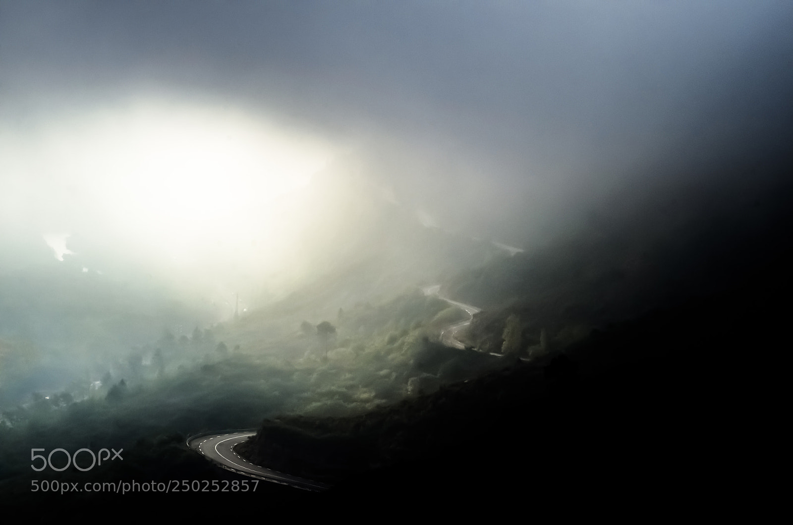 Nikon D7000 sample photo. Morning road photography