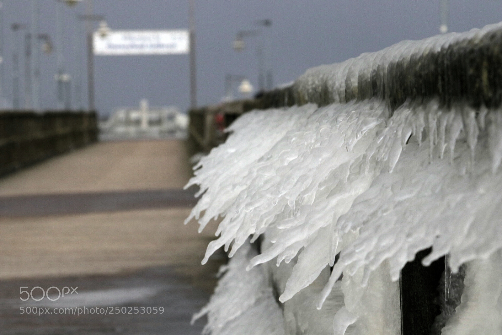 Canon EOS 80D sample photo. Icy bridge photography